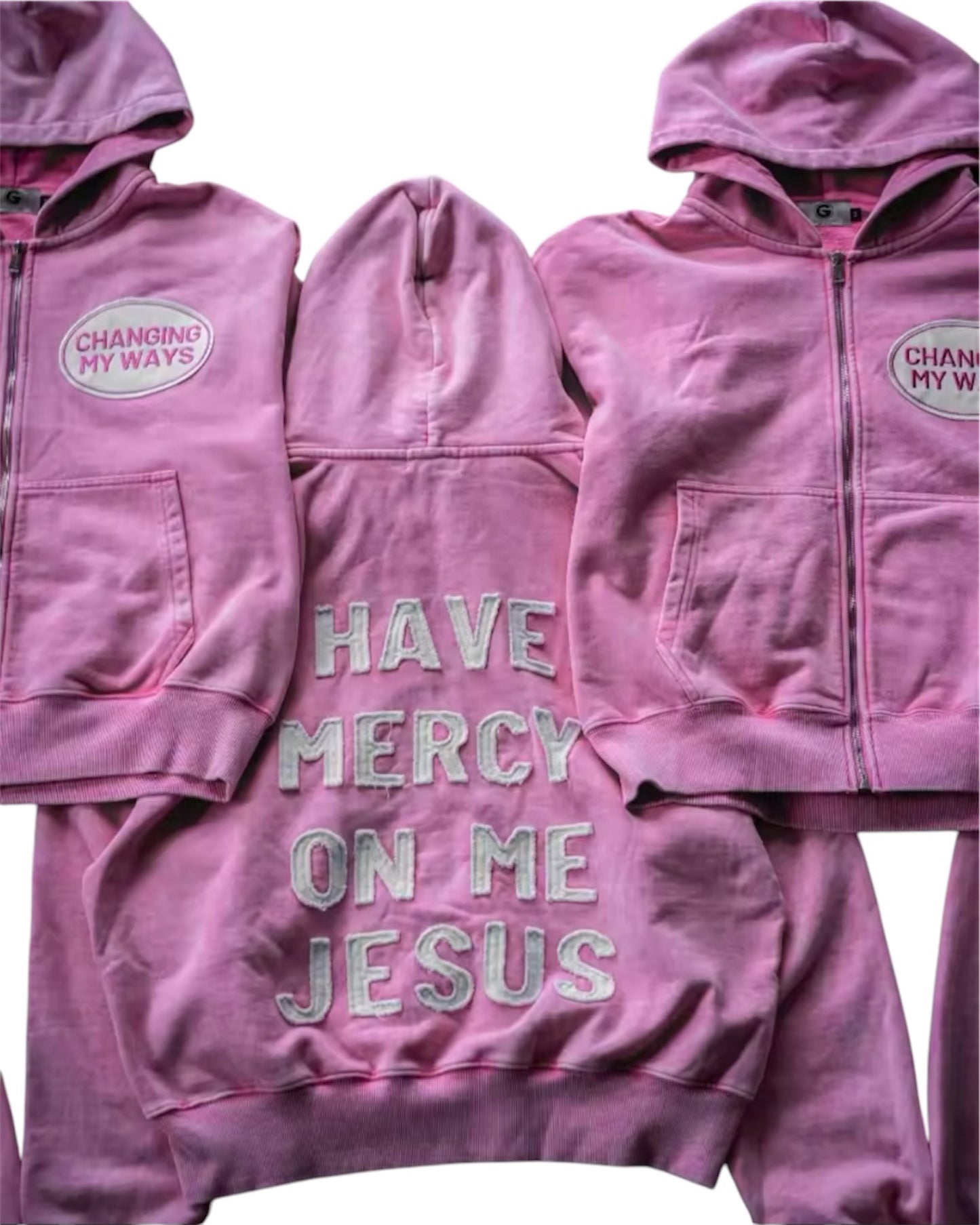 “Changing my Ways” distressed hoodie