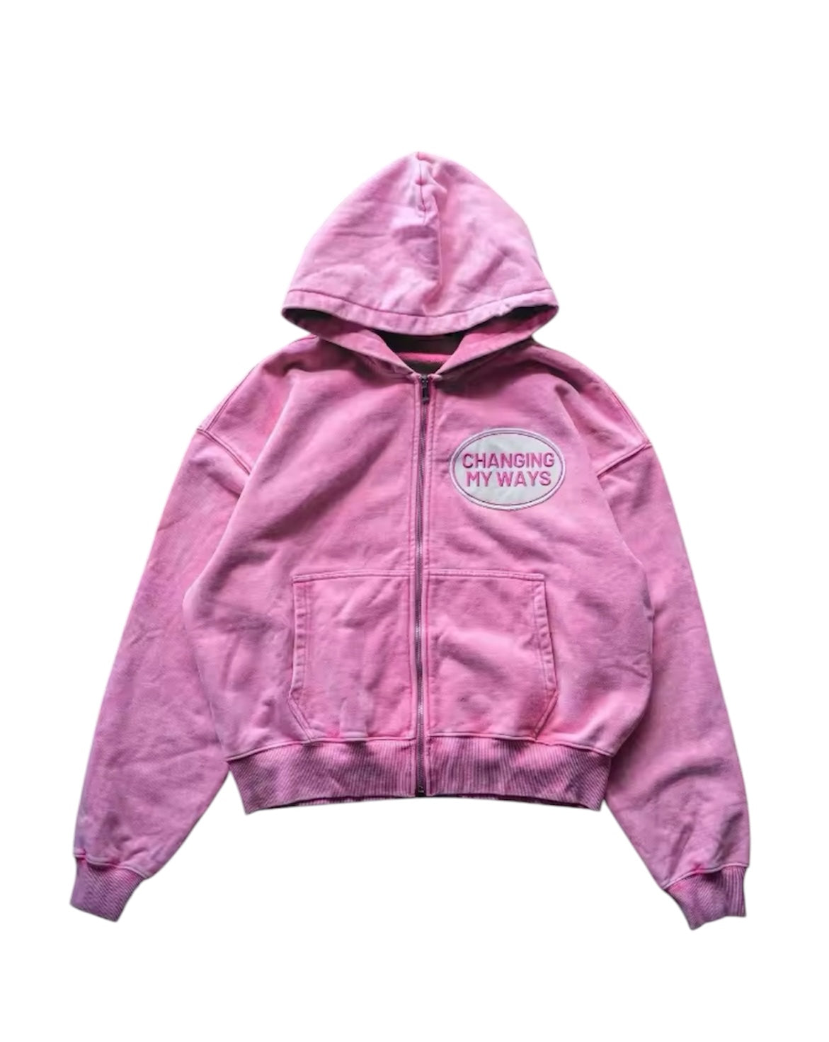 “Changing my Ways” distressed hoodie